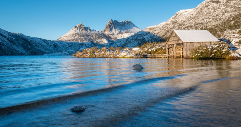 Tas Vacations - Cradle Mountain in snow - Paul Fleming