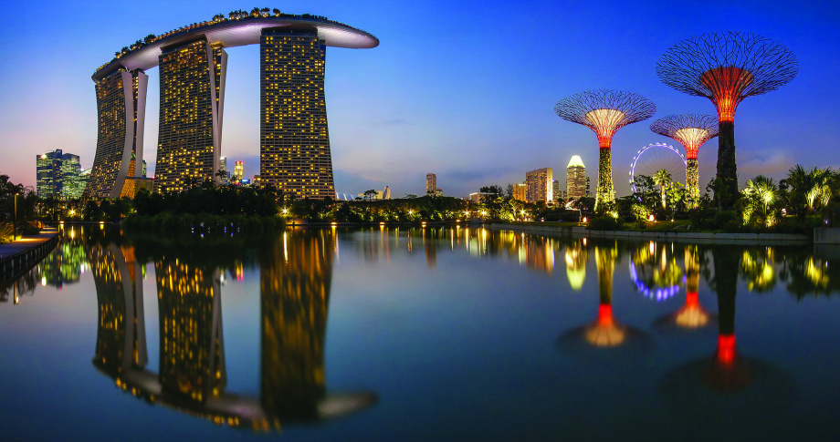 Singapore Skyline shutterstock