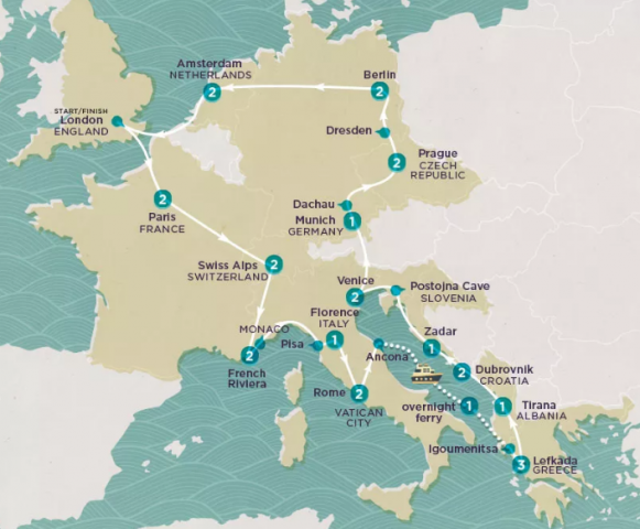Map of Get Social: Big European