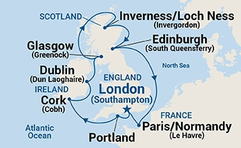 Map of British Isles