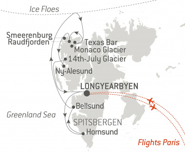 Fjords and Glaciers of Spitsebergen