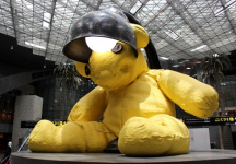 Teddy Bear Doha Airport Qatar
